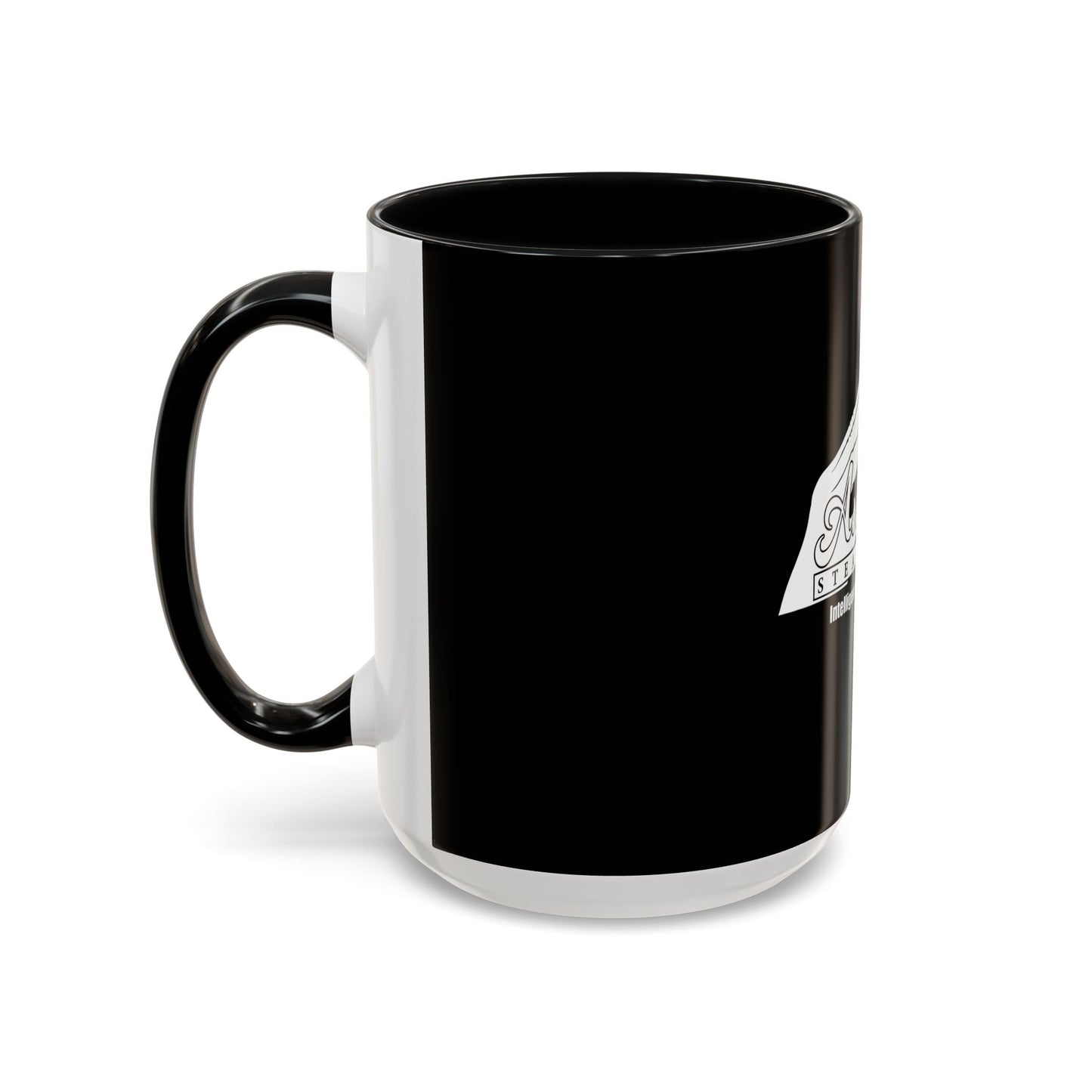 Andres Steakhouse Logo Coffee Mug - Black Accent 11/15oz
