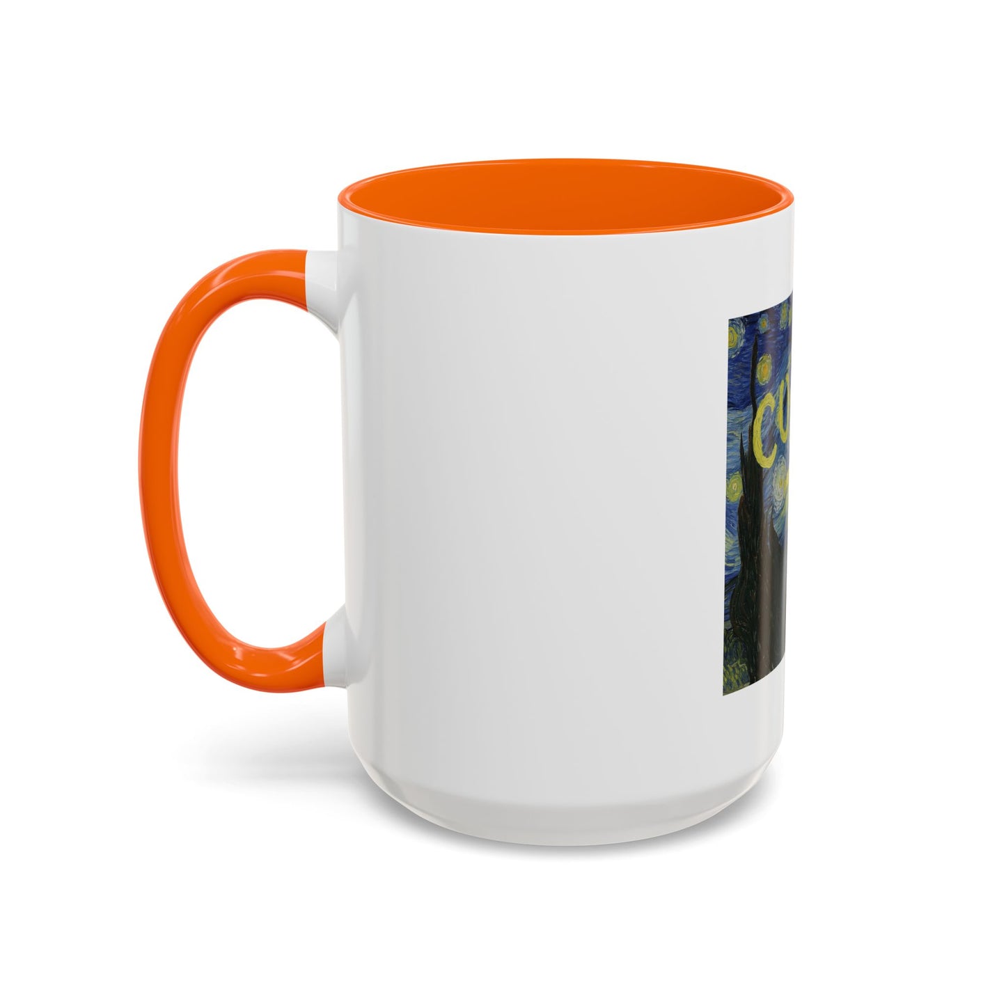 Starry Night "Cum Town" Accent Coffee Mug — Funny Podcast Fan Gift