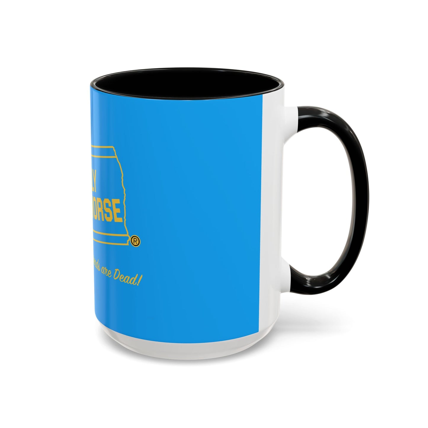 Coffee Mug - "Life Only Gets Worse" Funny Dark Humor Ceramic Accent Mug