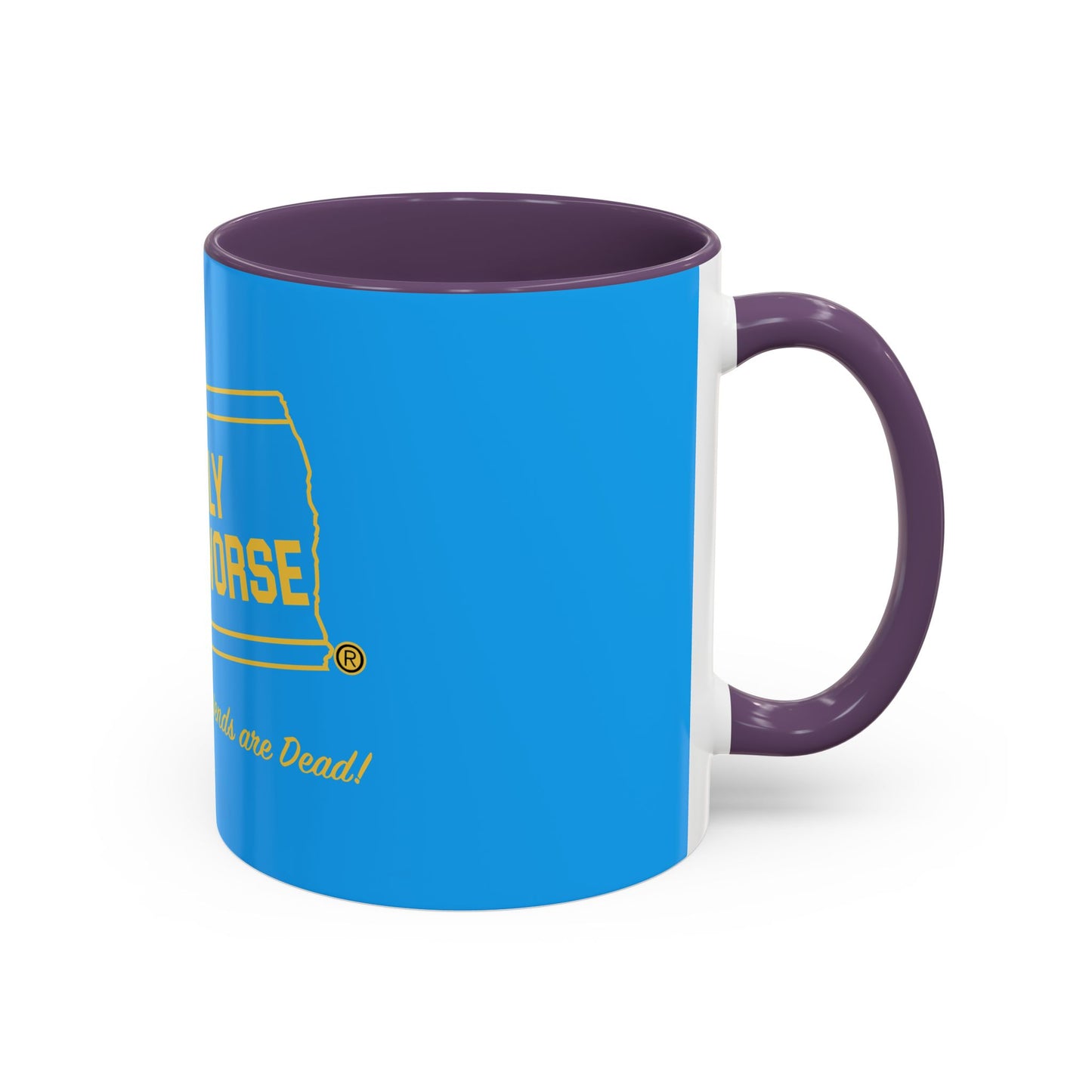 Coffee Mug - "Life Only Gets Worse" Funny Dark Humor Ceramic Accent Mug