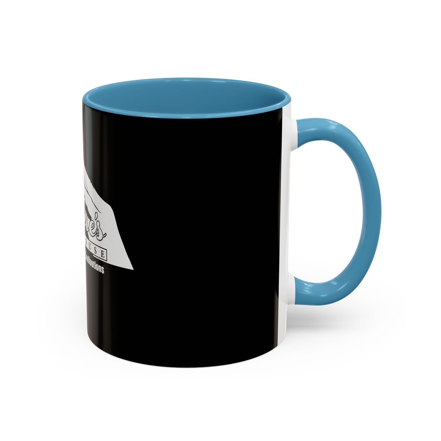 Andres Steakhouse Logo Coffee Mug - Black Accent 11/15oz