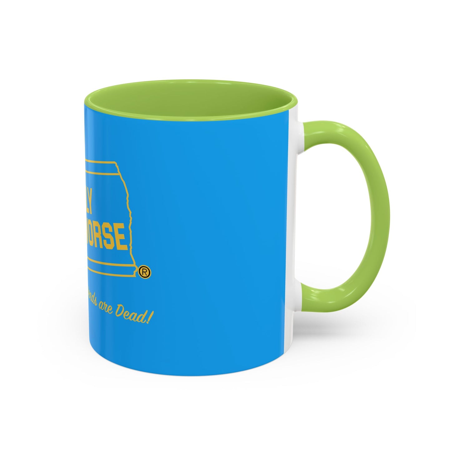 Coffee Mug - "Life Only Gets Worse" Funny Dark Humor Ceramic Accent Mug