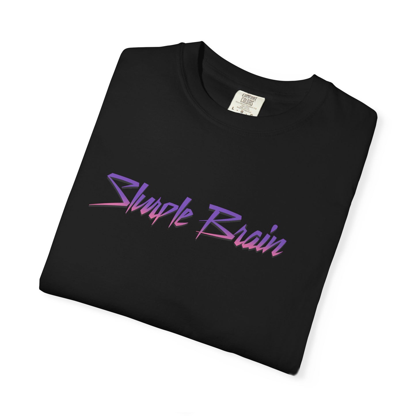 Slurple Brain T-Shirt — Retro Script Graphic Tee