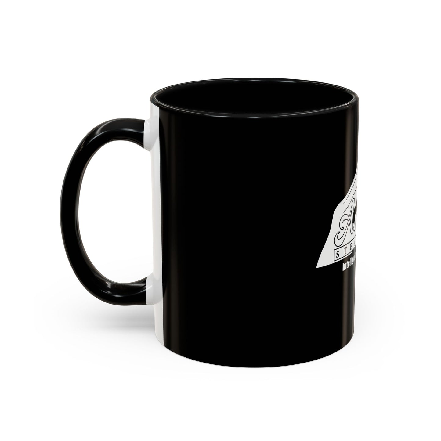Andres Steakhouse Logo Coffee Mug - Black Accent 11/15oz