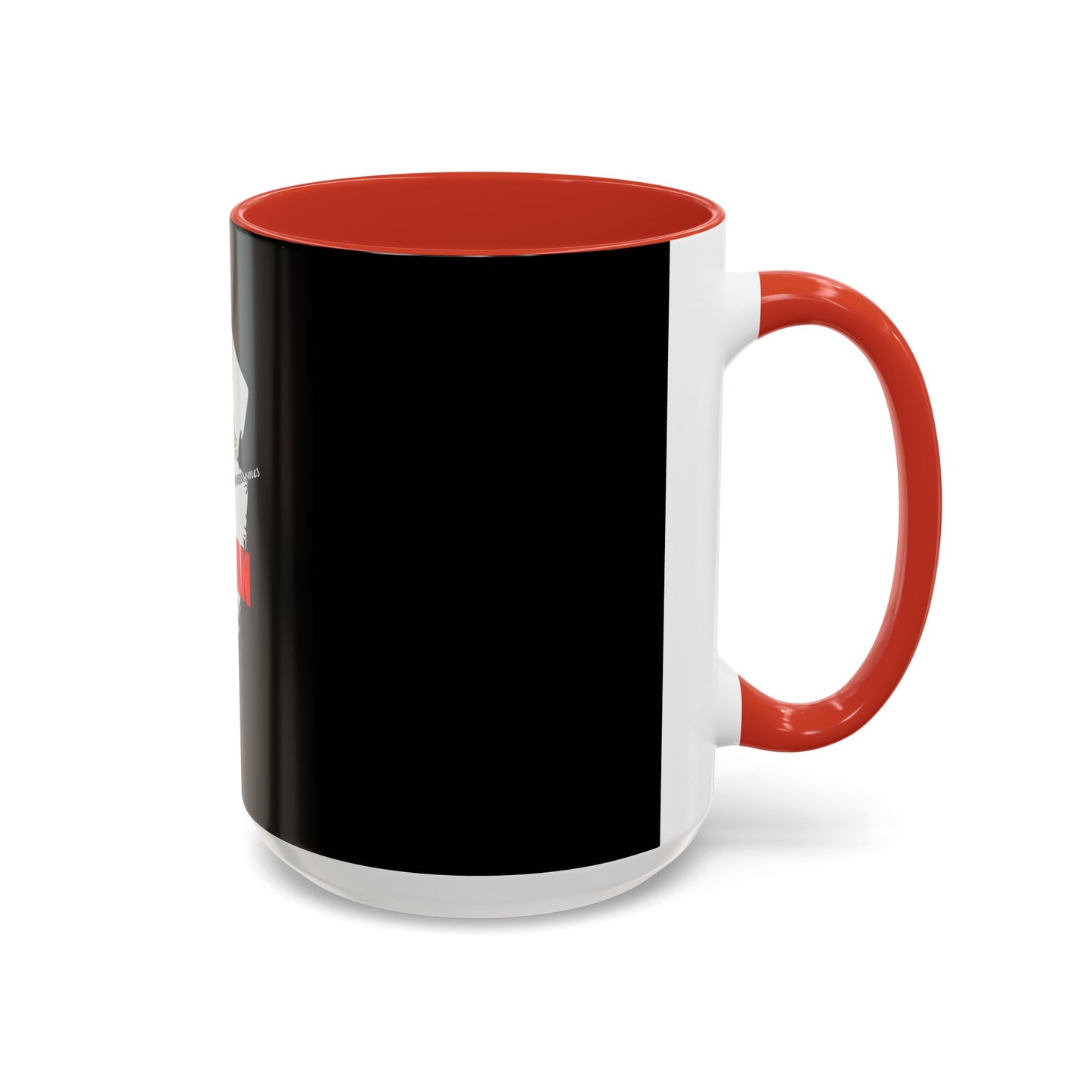 Italian Flag Accent Coffee Mug — 'ITA AN' Minimalist Espresso Gift