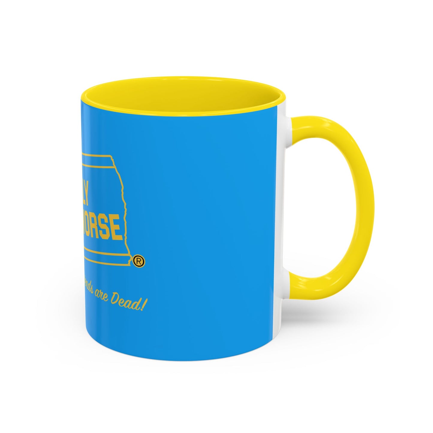 Coffee Mug - "Life Only Gets Worse" Funny Dark Humor Ceramic Accent Mug