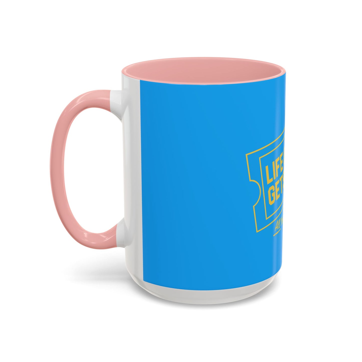 Coffee Mug - "Life Only Gets Worse" Funny Dark Humor Ceramic Accent Mug