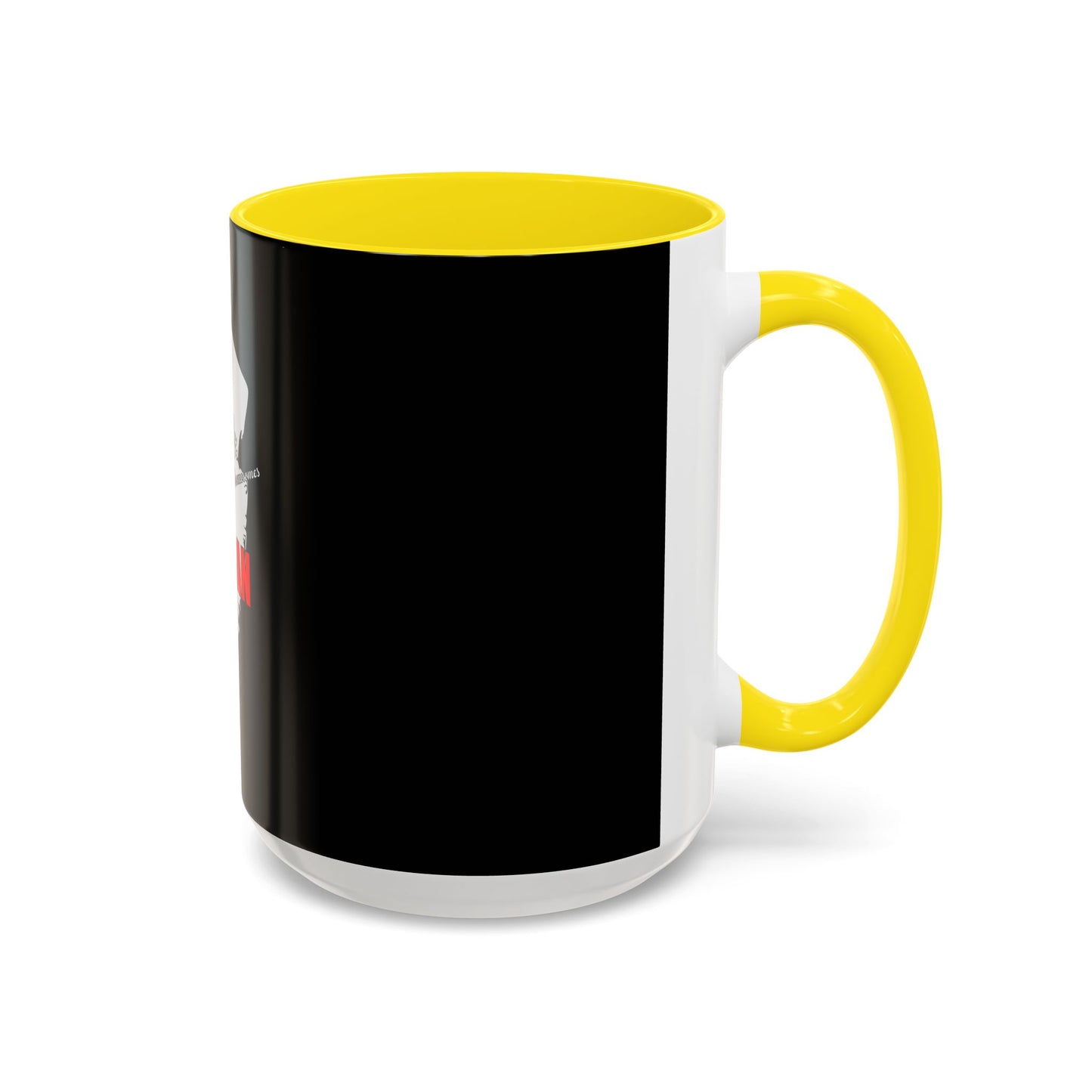 Italian Flag Accent Coffee Mug — 'ITA AN' Minimalist Espresso Gift