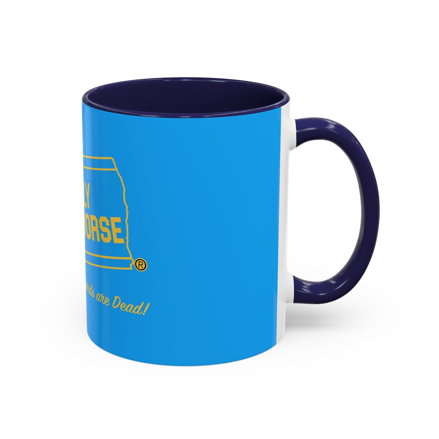 Coffee Mug - "Life Only Gets Worse" Funny Dark Humor Ceramic Accent Mug