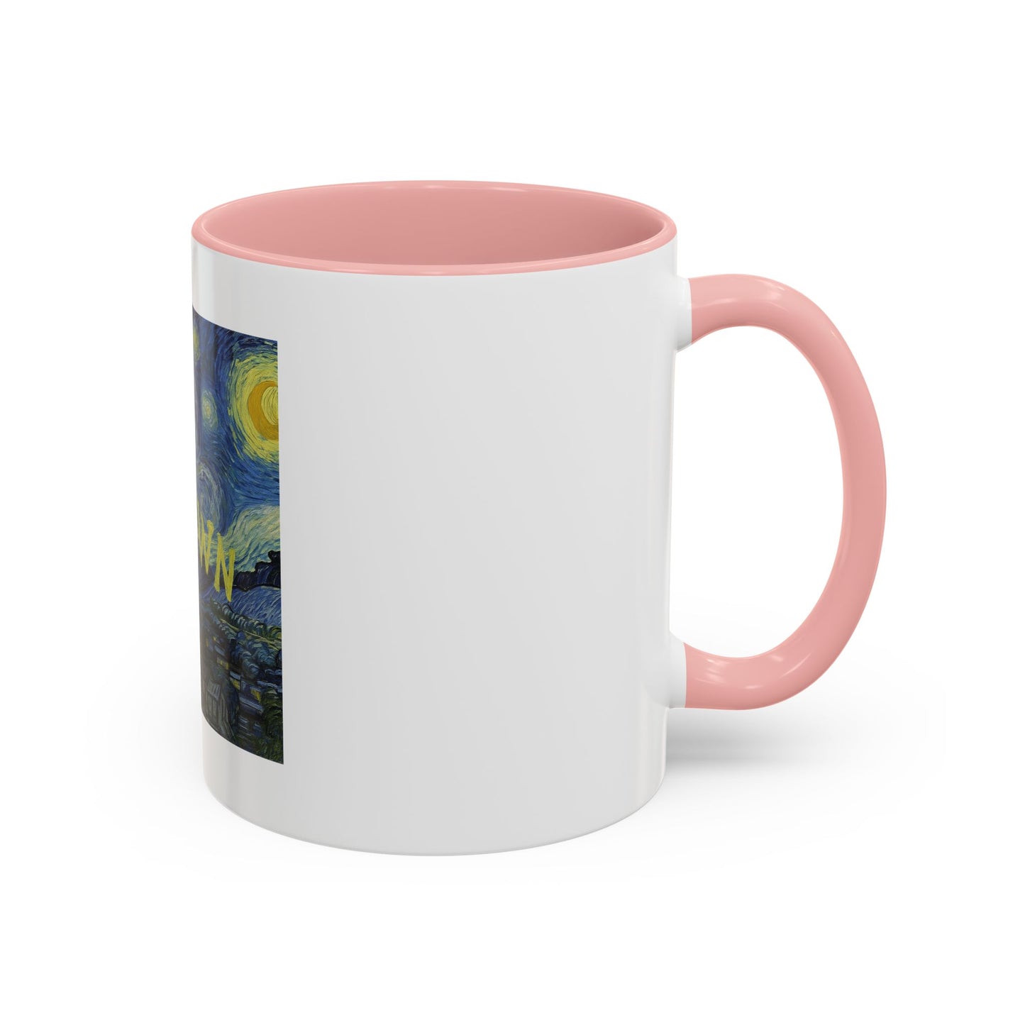 Starry Night "Cum Town" Accent Coffee Mug — Funny Podcast Fan Gift