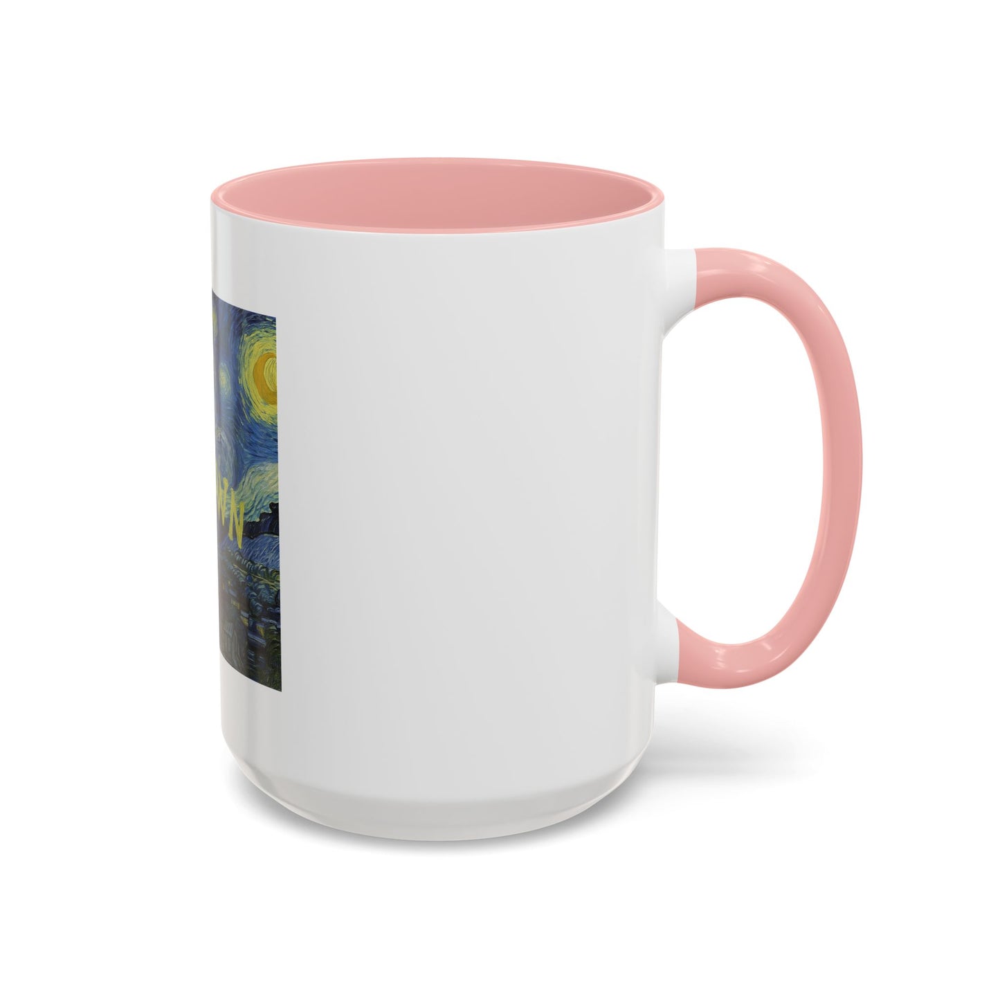 Starry Night "Cum Town" Accent Coffee Mug — Funny Podcast Fan Gift