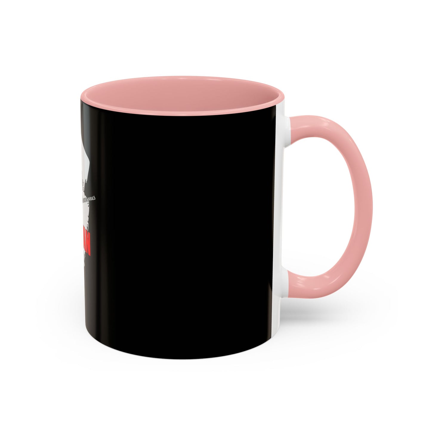 Italian Flag Accent Coffee Mug — 'ITA AN' Minimalist Espresso Gift